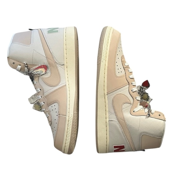 NEW Nike Men’s Terminator High Be True size 10 White Unisex Sneakers - Picture 5 of 16